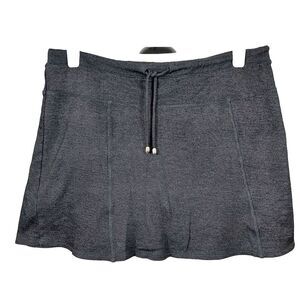 Green Tea Women’s Athletic Tennis Pickleball Golf Skort Black Size XL Drawstring